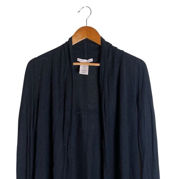 3 for $30! Philosophy black knit open cardigan - Picture 2 of 7